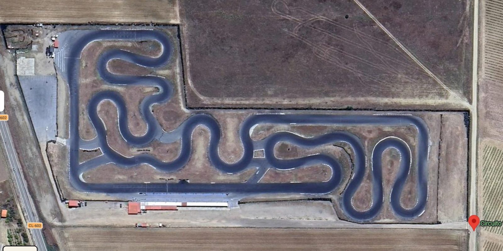 Vista aérea del Circuito FK1